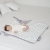 Rożek Niemowlęcy Wiązany Bawełniany Royal Baby Grey-Pink Szaro Różowy — Sleepee