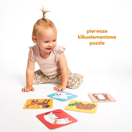 CzuCzu Nasi przyjaciele. Puzzle na cztery 2+ Czuczu