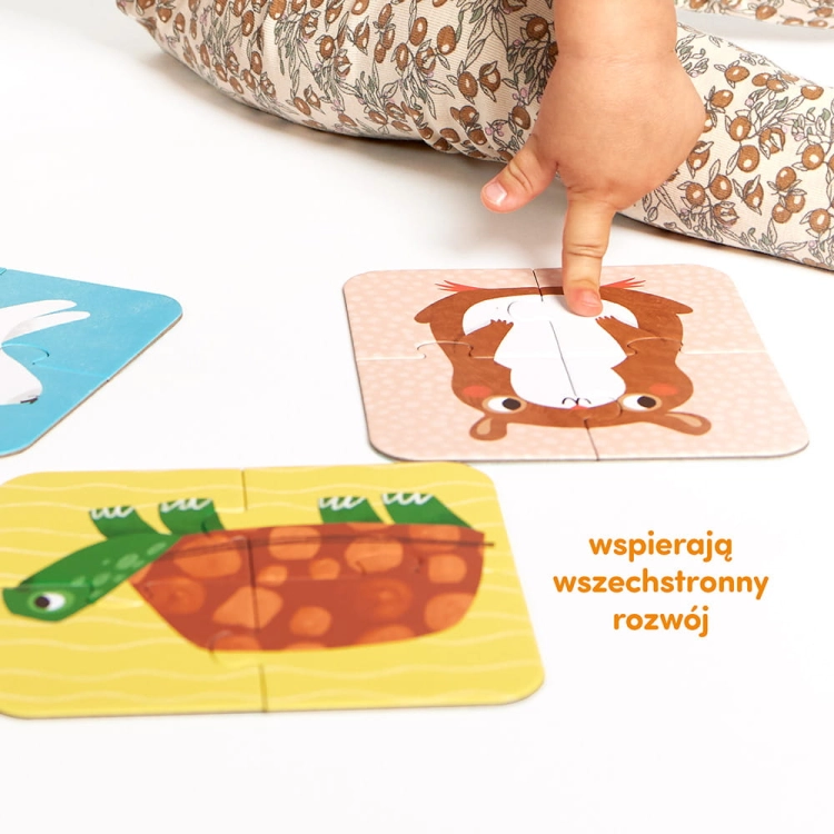 CzuCzu Nasi przyjaciele. Puzzle na cztery 2+ Czuczu