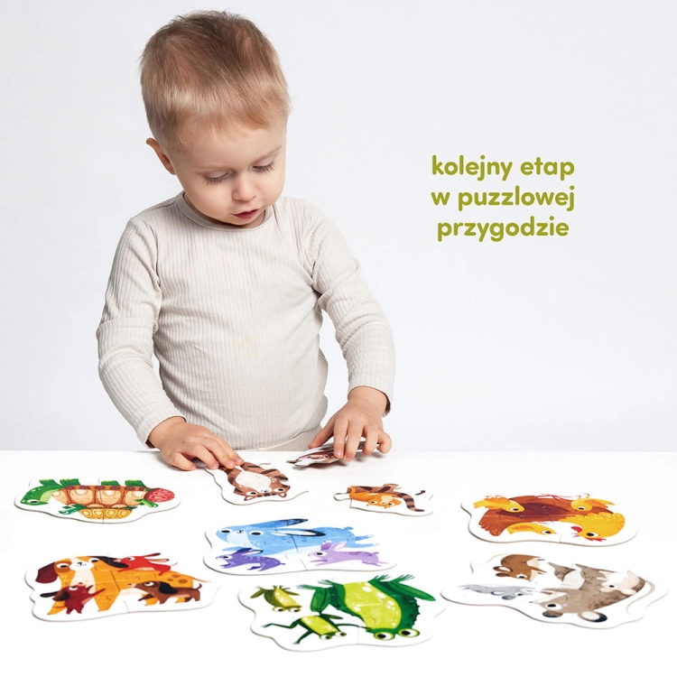 CzuCzu Moje pierwsze puzzle Maluchy 2+