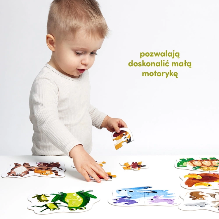 CzuCzu Moje pierwsze puzzle Maluchy 2+
