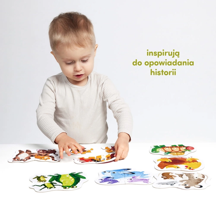 CzuCzu Moje pierwsze puzzle Maluchy 2+