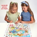 CzuCzu Obserwacyjne puzzle Mapa Polski 100el 5+