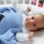 Kocyk dla Niemowlaka Bambusowy Lullalove Baby Blue Niebieski