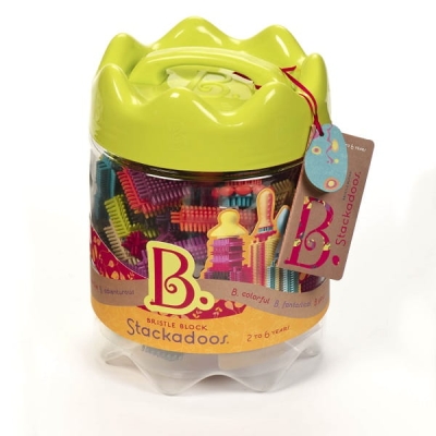 Stackadoos in Jar – klocki jeżyki w słoju BX1175Z / B.toys