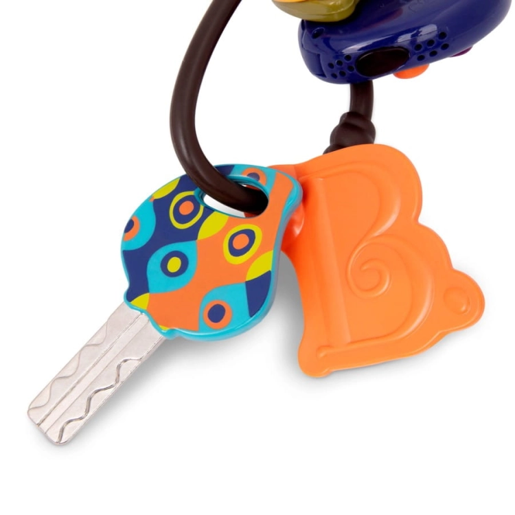 LucKeys – zestaw kluczy samochodowych z pilotem w kluczyku - granatowa BX1930Z / B.toys