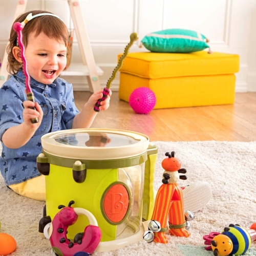 Parum Pum Pum – bębenek z instrumentami BX1007Z / B.toys