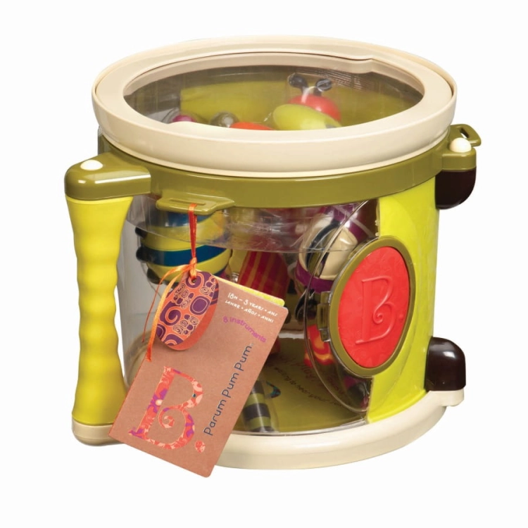 Parum Pum Pum – bębenek z instrumentami BX1007Z / B.toys