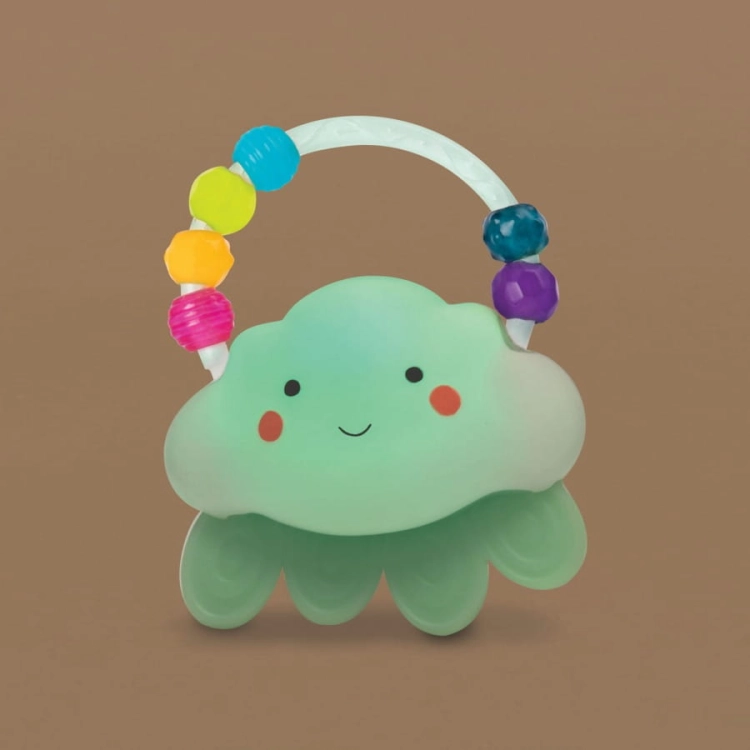 Rain-Glow Squeeze – świecący gryzak – CHMURKA BX1560Z / B.toys