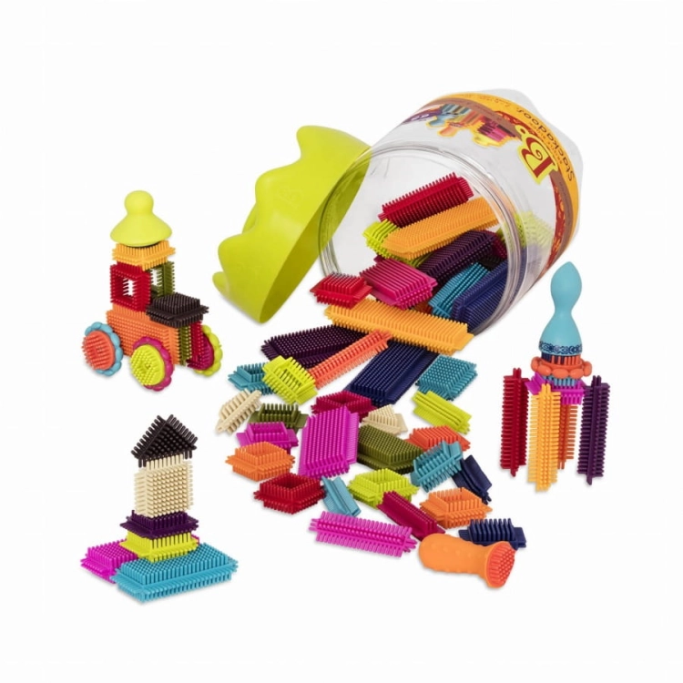 Stackadoos in Jar – klocki jeżyki w słoju BX1175Z / B.toys
