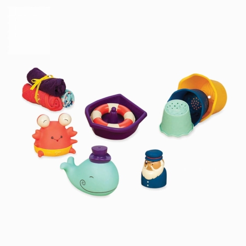 Wee B. Splashy – zestaw prezentowy do kąpieli dla niemowląt BX1568Z / B.toys