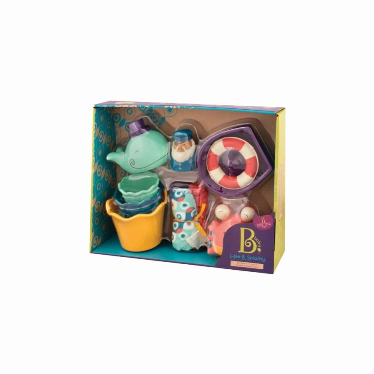 Wee B. Splashy – zestaw prezentowy do kąpieli dla niemowląt BX1568Z / B.toys