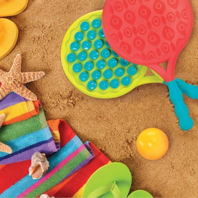 Paddle Popper – dwustronne rakietki z piłeczką BX1526Z / B.toys