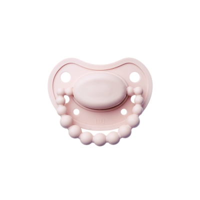 Smoczek pozycjonujący - Velvet Blush / LUU Kids