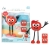 Postać do kąpieli Sammy - zestaw z dwiema kostkami sensorycznymi świecącymi w wodzie / Glo Pals