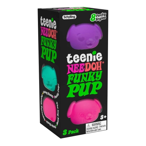 Sensoryczny gniotek Teenie Needoh Funky Pup  Schylling
