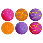 Sensoryczny gniotek Mini Needoh Dohnut Holes 6szt. / Schylling