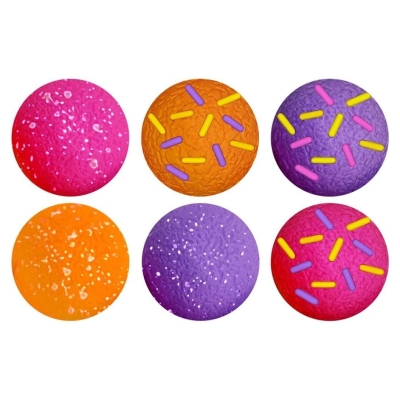 Sensoryczny gniotek Mini Needoh Dohnut Holes 6szt. / Schylling