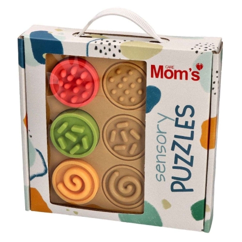 Puzzle Sensoryczne Kółeczka / Mom's Care