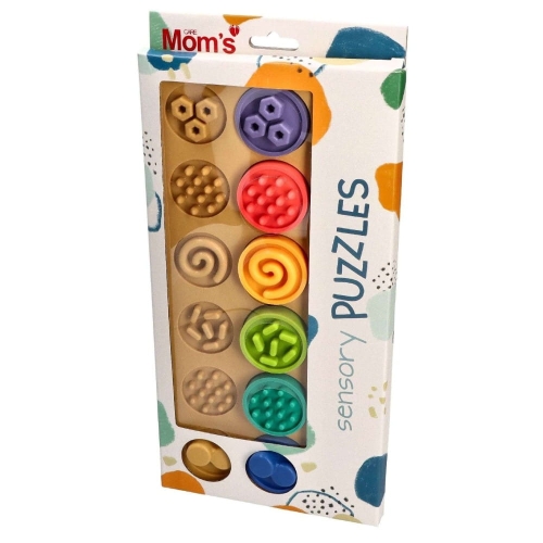 Puzzle sensoryczne kółeczka XL / Mom's Care