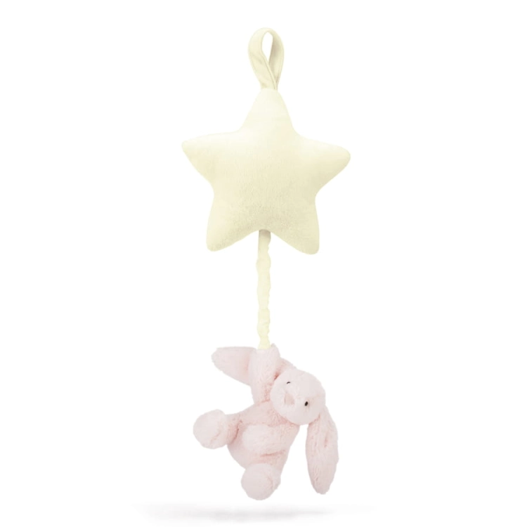 Przytulanka dla Niemowlaka Królik z Gwiazdką Pozytywka Różowa 28 cm Jellycat