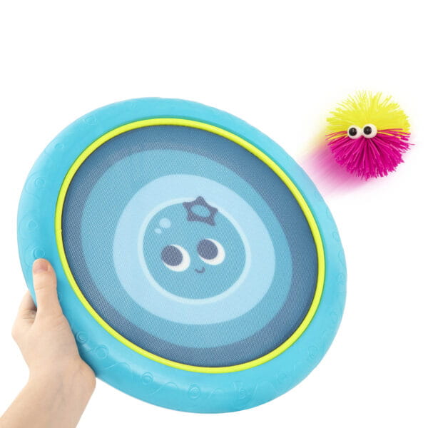 Sprężyste dyski z kudłatymi piłeczkami - Poppin’ Paddles B.toys