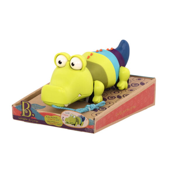 Krokodyl na sznurku Waggle-a-long Snappity scott  B.toys