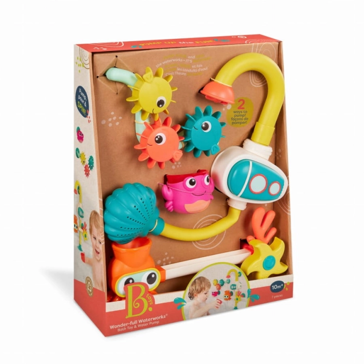 Zabawka kąpielowa z Pompą wodną Wonder-full Waterworks  B.toys