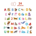 Puzzle do pary Literki 48el. 3+ / Czuczu