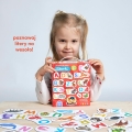Puzzle do pary Literki 48el. 3+ / Czuczu