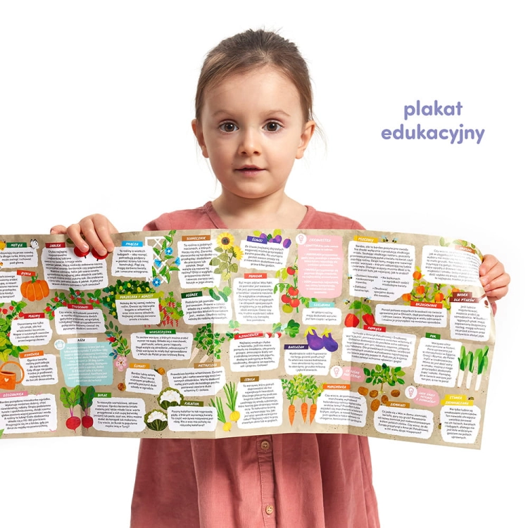 Puzzle Co rośnie W ogródku 40el. 3+ / Czuczu