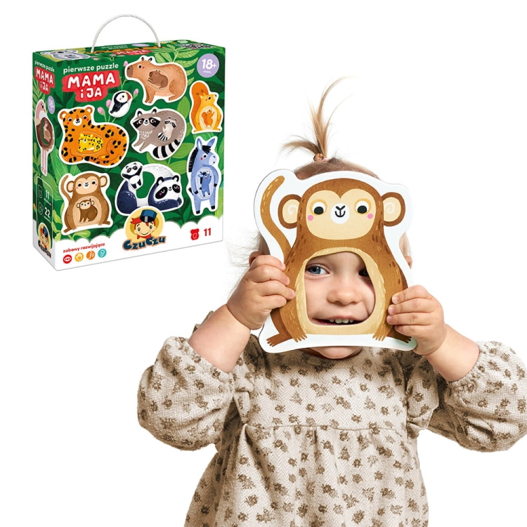 Pierwsze puzzle Mama i ja 11el 18m+ / Czuczu