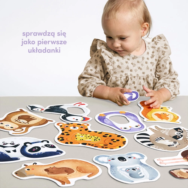 Pierwsze puzzle Mama i ja 11el 18m+ / Czuczu