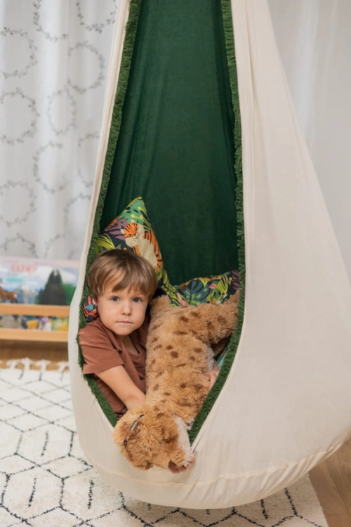 Huśtawka Kokon dla Dzieci Dżunglowa Przygoda - Bajum