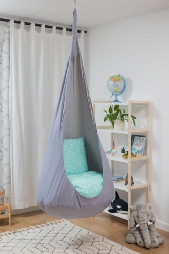 Huśtawka Kokon dla Dzieci Srebrzysty Księżyc - Bajum