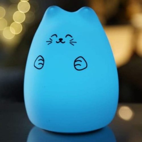 Lampka Nocna Dla Dzieci Stojąca Kot Szczęściarz — Rabbit and Friends
