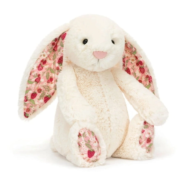 Króliczek z Kwiecistymi Uszami Beżowy „Petal” 31 cm / Jellycat