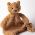 Miś Bartłomiej Szmatka Przytulanka Brązowa 27 cm  Jellycat