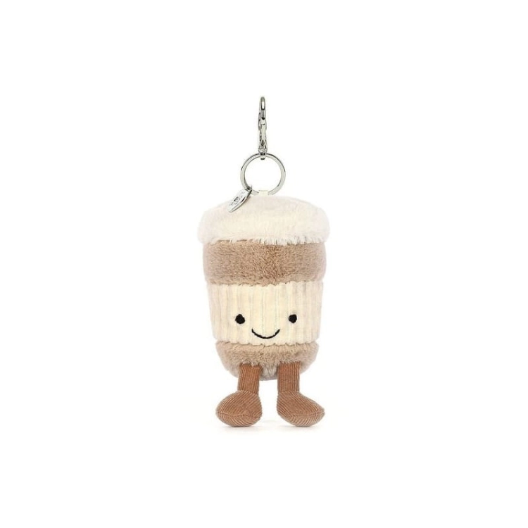 Breloczek Zabawny Kubeczek Kawy Na Wynos 18 cm  Jellycat