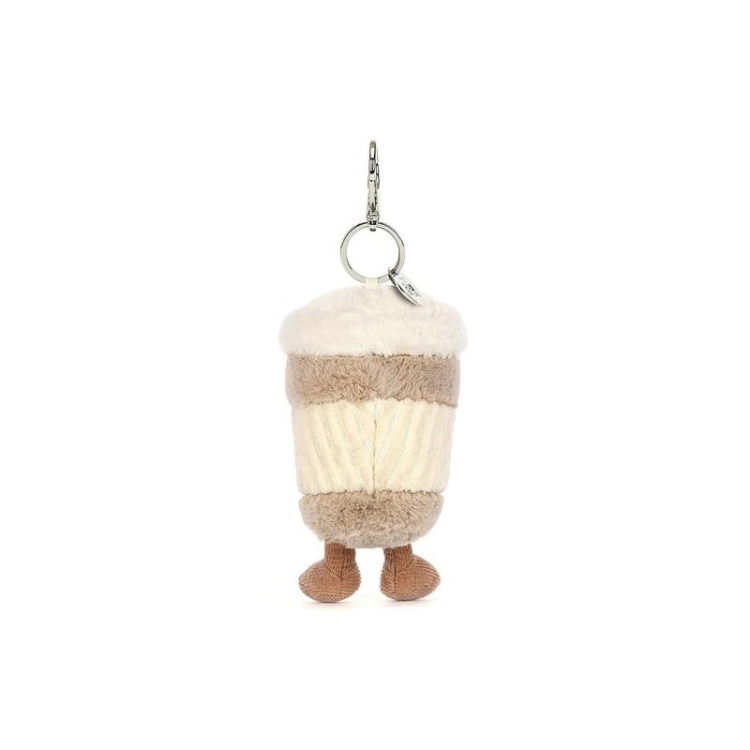 Breloczek Zabawny Kubeczek Kawy Na Wynos 18 cm  Jellycat