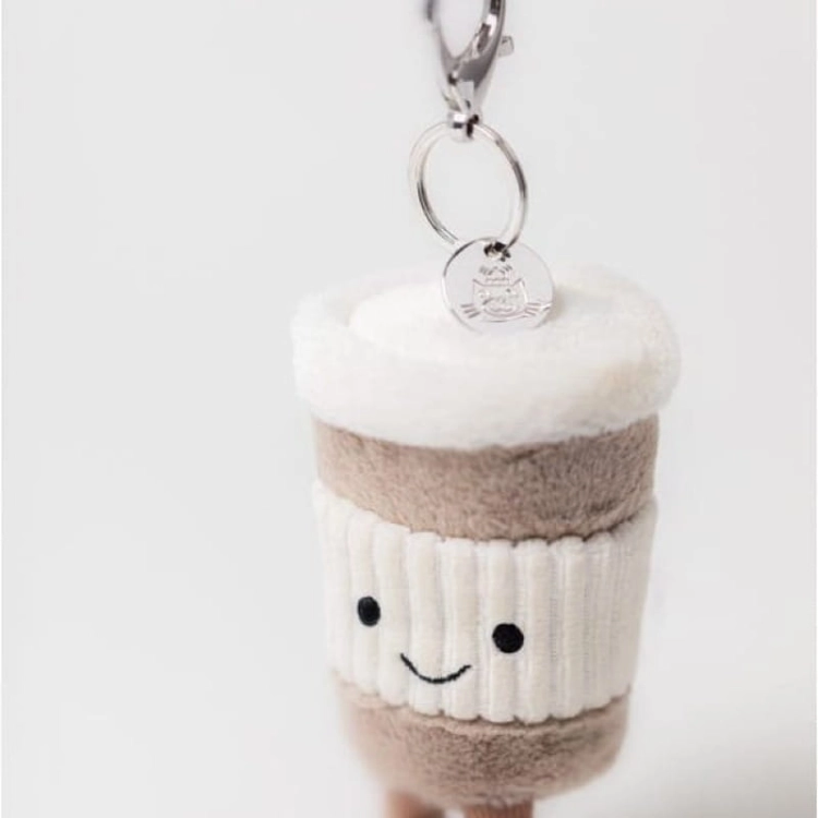 Breloczek Zabawny Kubeczek Kawy Na Wynos 18 cm  Jellycat