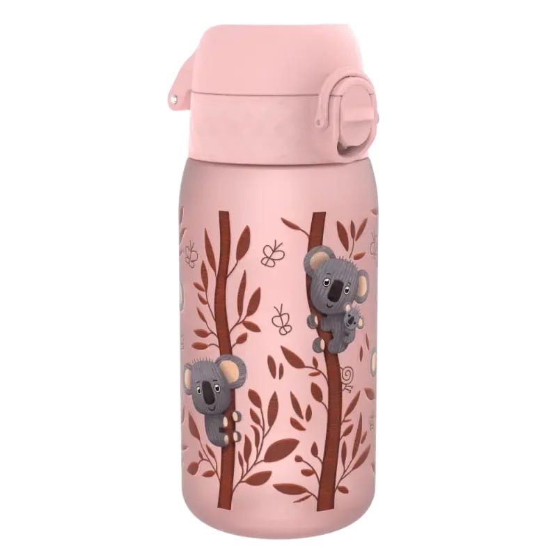 Bidon dla dzieci 350 ml – Różowy Koala  / ION8 I8RF350PPKOALA
