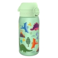 Bidon dla dzieci 350 ml – Zielony dinosaurs  ION8
