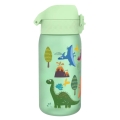 Bidon dla dzieci 350 ml – Zielony dinosaurs  ION8