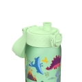 Bidon dla dzieci 350 ml – Zielony dinosaurs  ION8