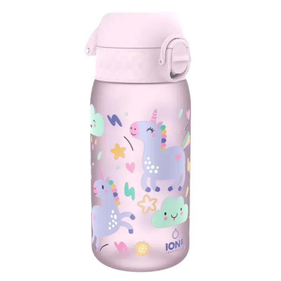 Bidon dla dzieci 350 ml – Unicorns / ION8 I8RF350PPUNI