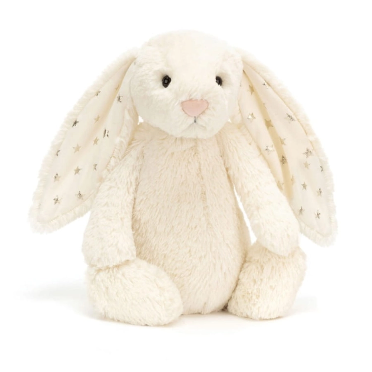 Króliczek Gwiazdkowe uszy Kremowy 31 cm - Jellycat