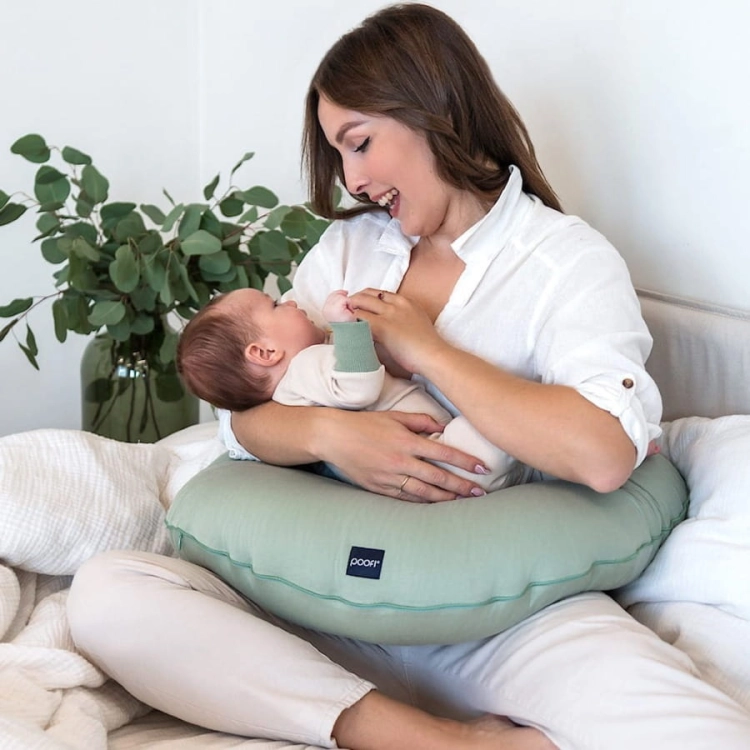 Poduszka do Karmienia Organic Szałwia