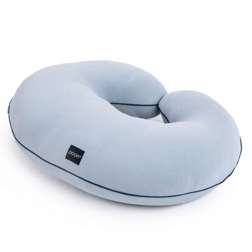 Poduszka do Karmienia Organic Dusty Blue - Poofi