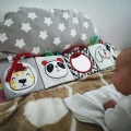 Książeczka sensoryczna lusterko osłona łóżeczka  Mom's Care